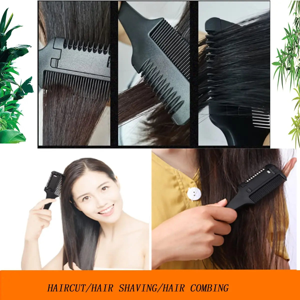 Barbershop Hair Thinning Razor Comb