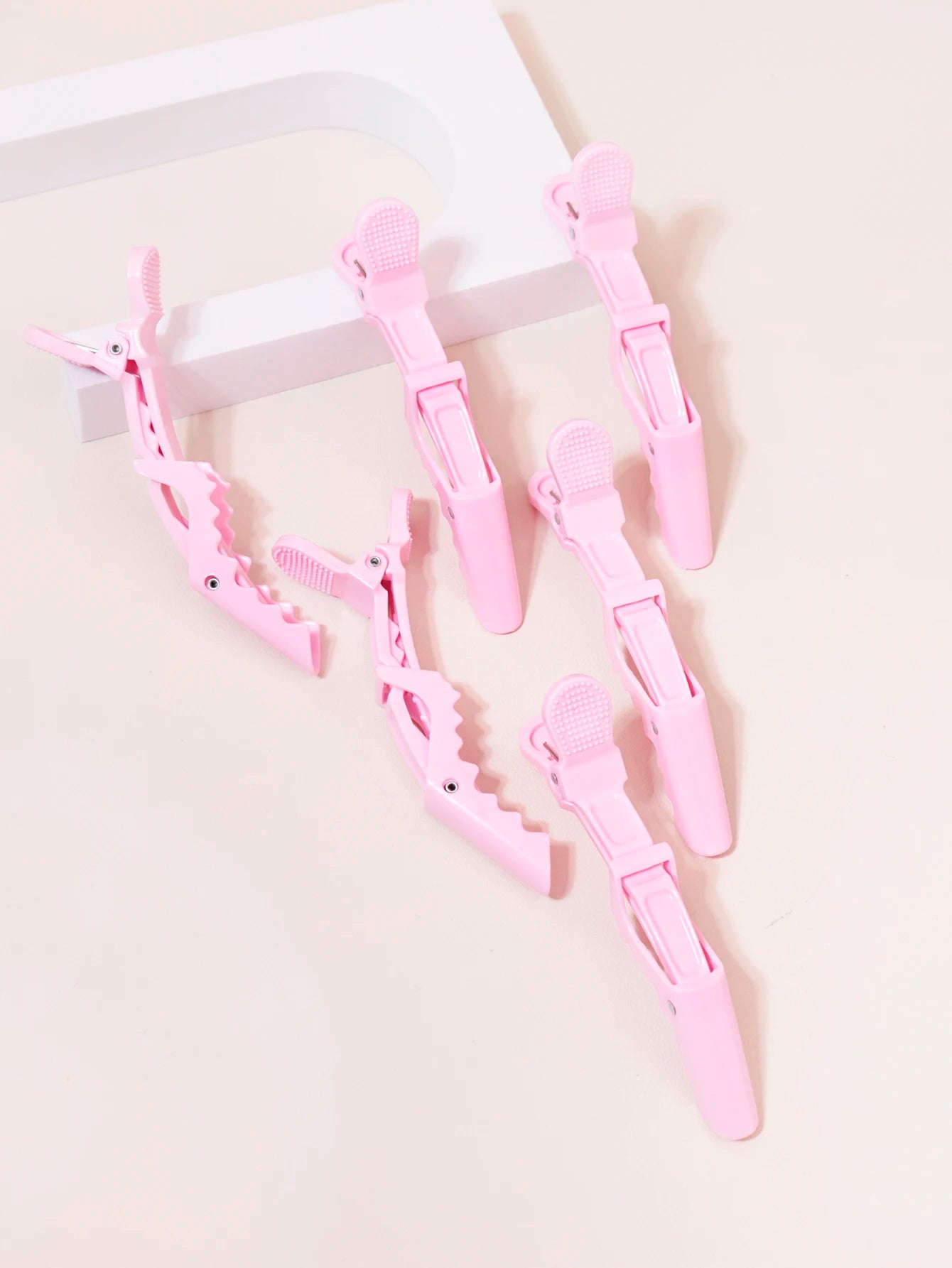 6PCS: Plastic Alligator Hairdressing Hairpins