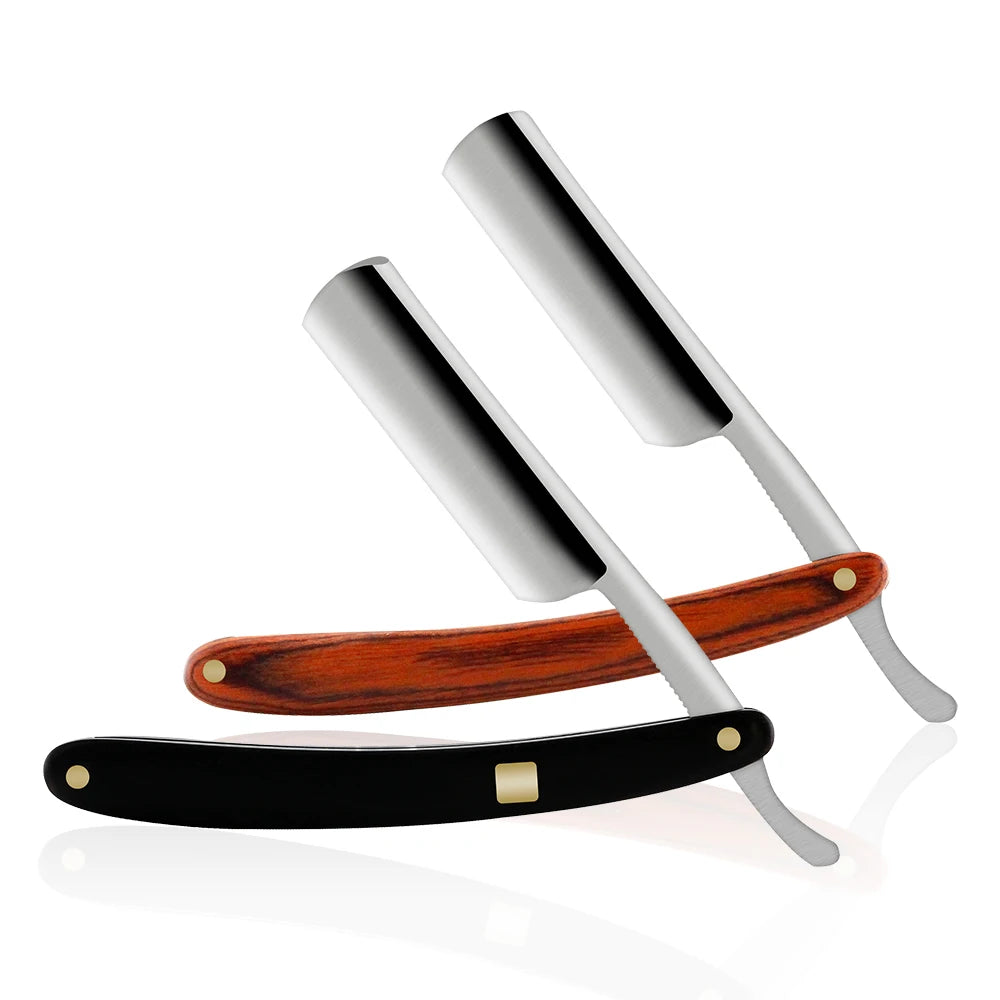 CestoMen High Quality Japan Steel Straight Foldable Barber Razor