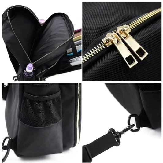 Portable Polyester Barber Backpack w Large Capacity