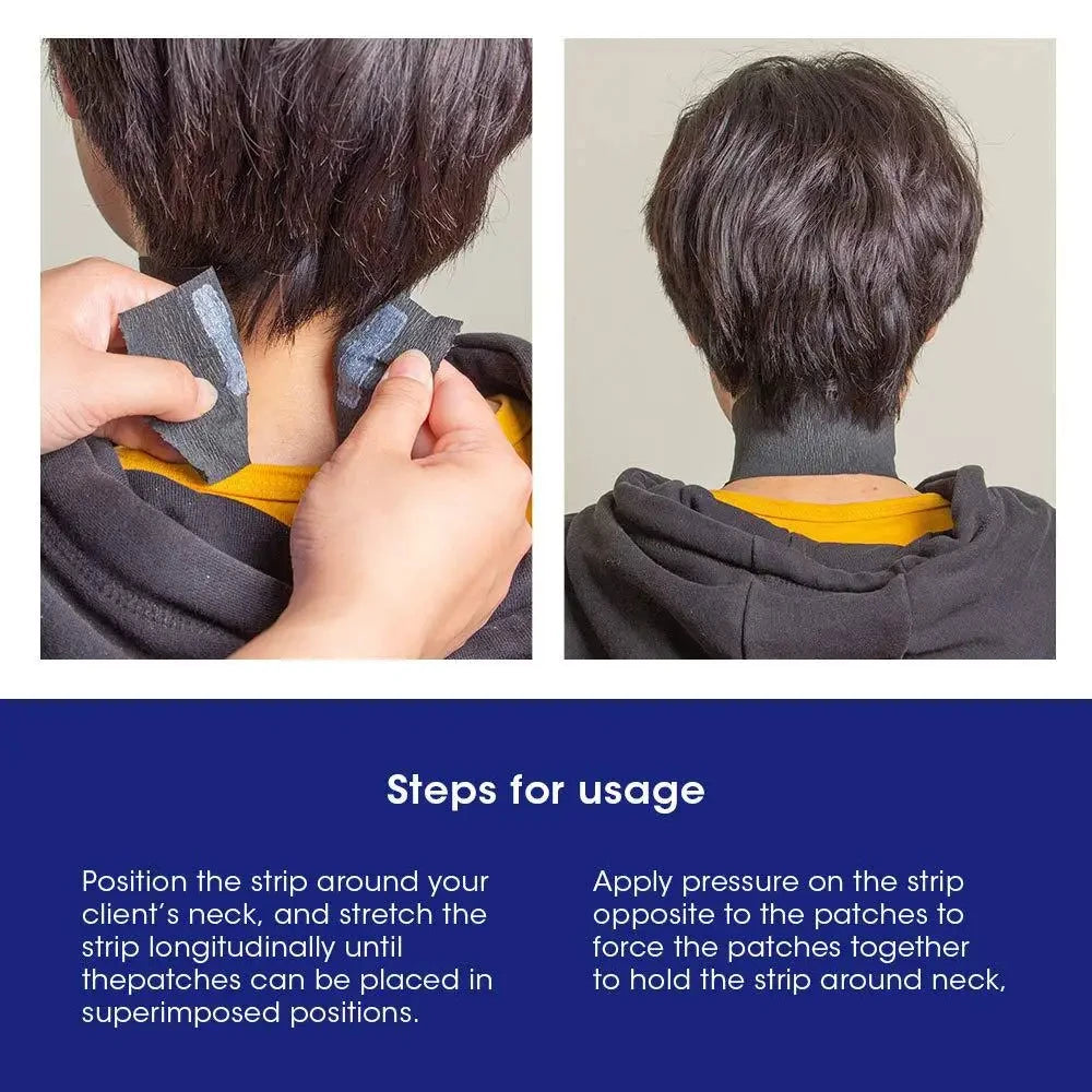 1Roll: Stretchy Disposable Barber Neck Strip Papers