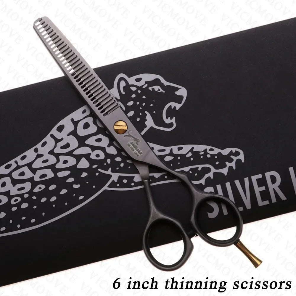 High Quality 5/5.5/6/6.5/7 inch Stainless Steel Shear Thinning Hair Grooming Scissors