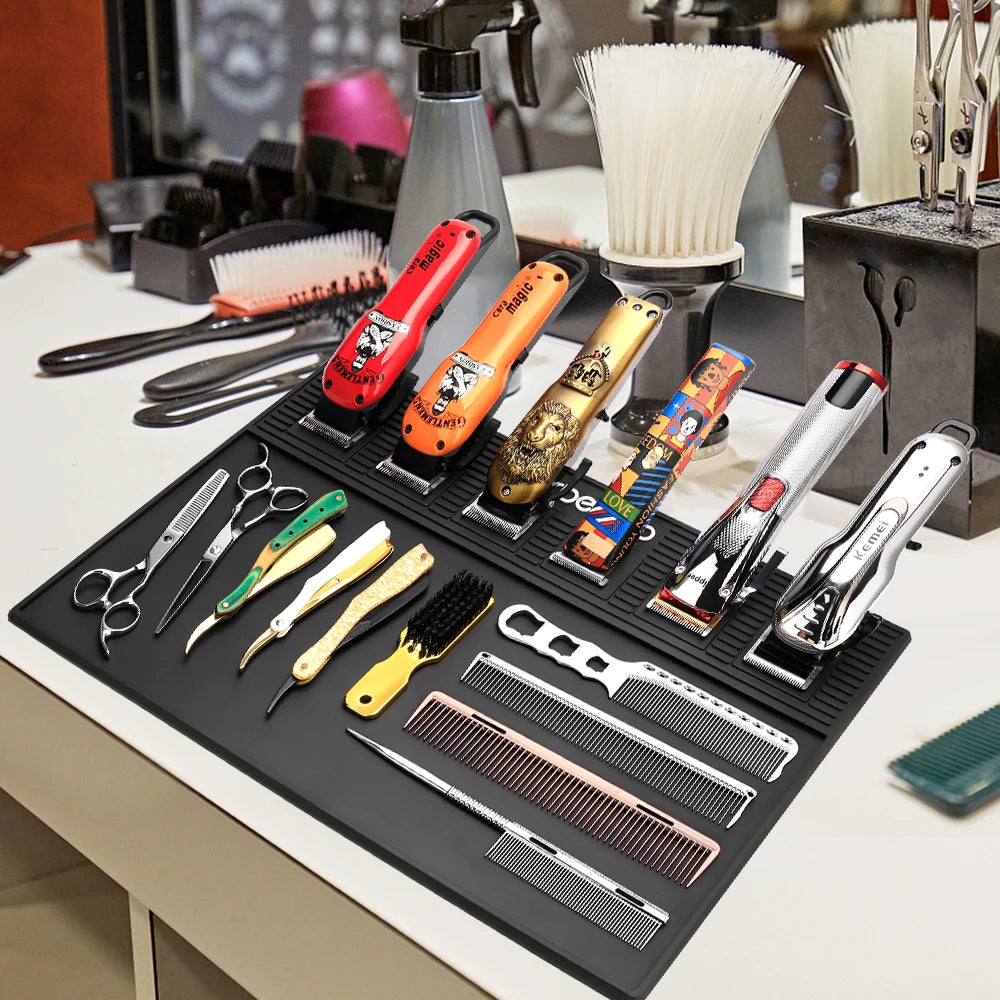 Barber desk Tools Storage Mat
