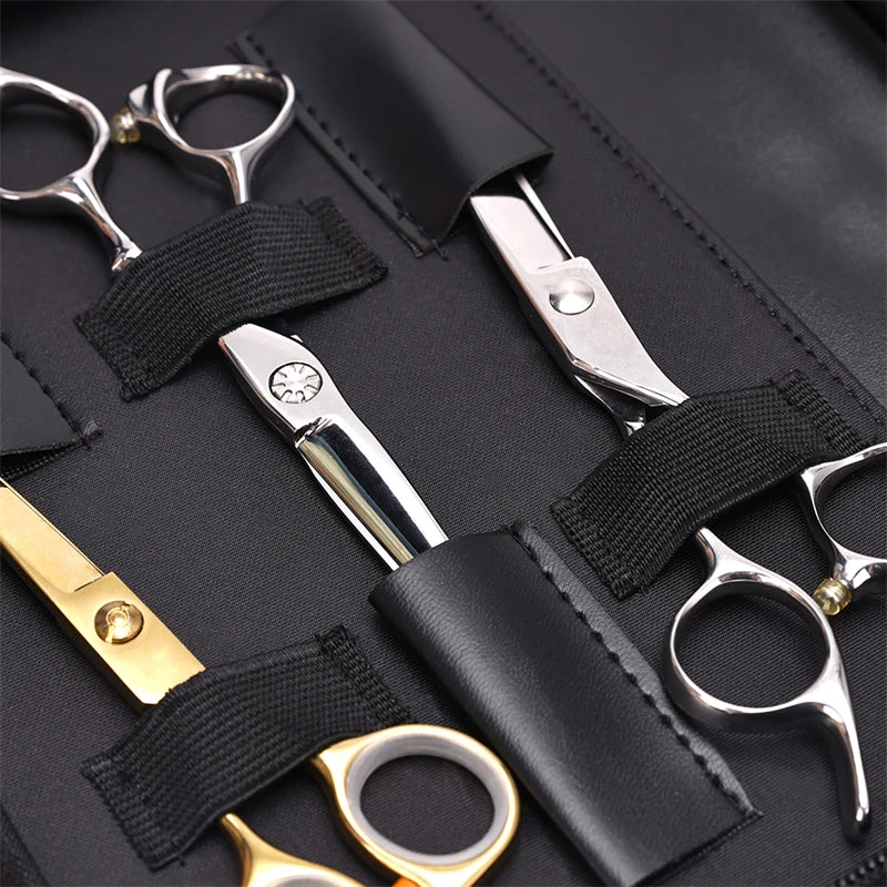 Salon Matte Faux Leather Portable Hairdressing Storage Bag Organizer