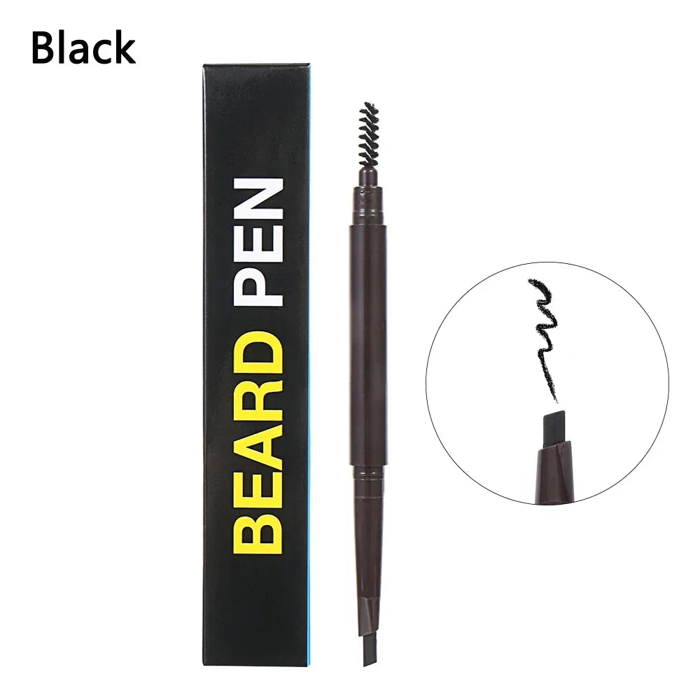 Waterproof Beard Pen/Pencil Eyebrow ,Mustache Repair Coloring Tool