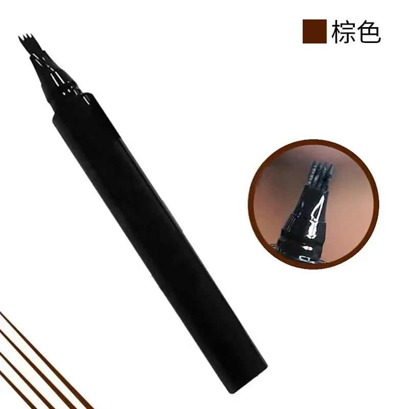 Waterproof Beard Pen/Pencil Eyebrow ,Mustache Repair Coloring Tool