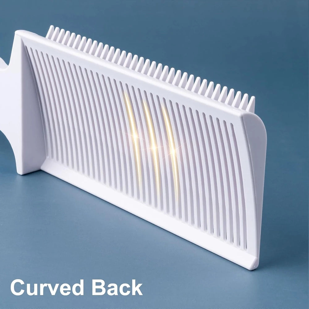 Pro Curved Flat Top Positioning Trimming Comb