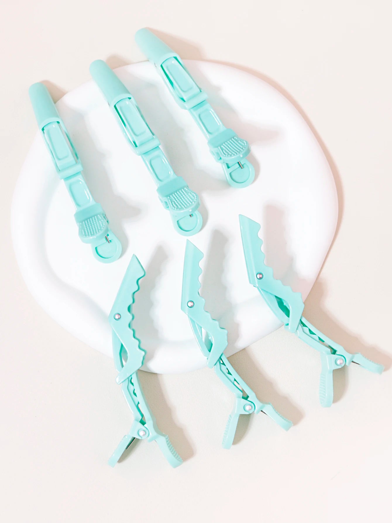 6PCS: Plastic Alligator Hairdressing Hairpins