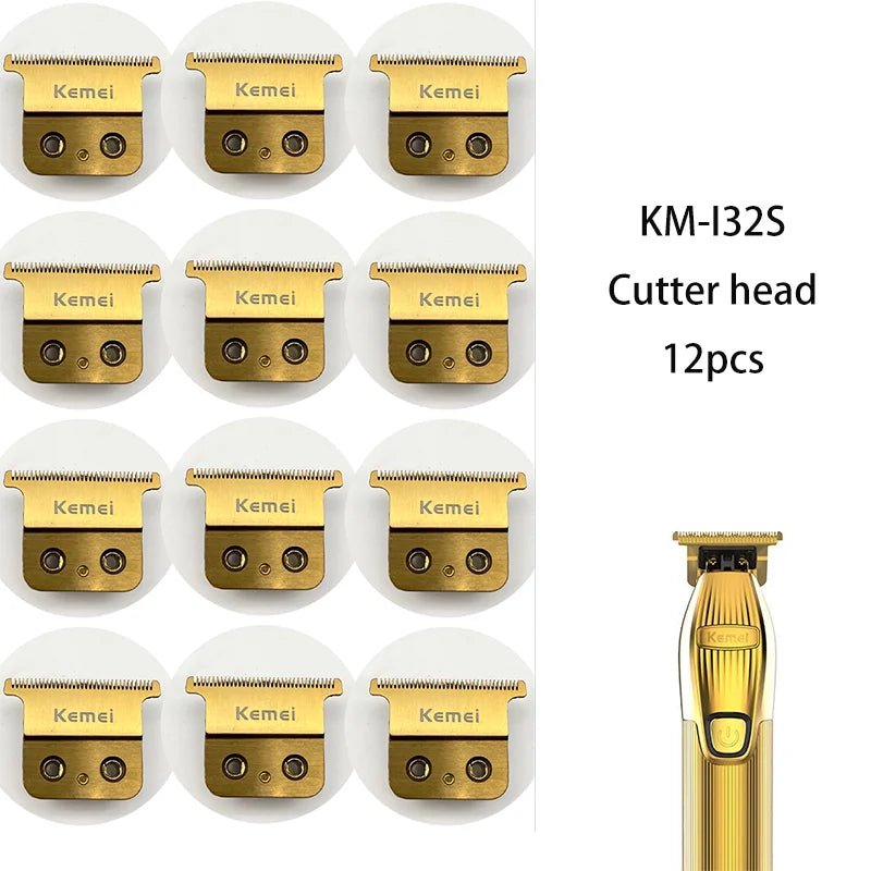 12PCS: Kemei KM-i32s High Quality Razor Blade Barber Accessory