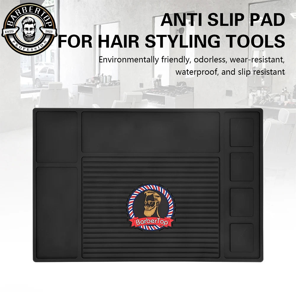 Barbershop Storage Mat Hairdressing Magnetic Tray