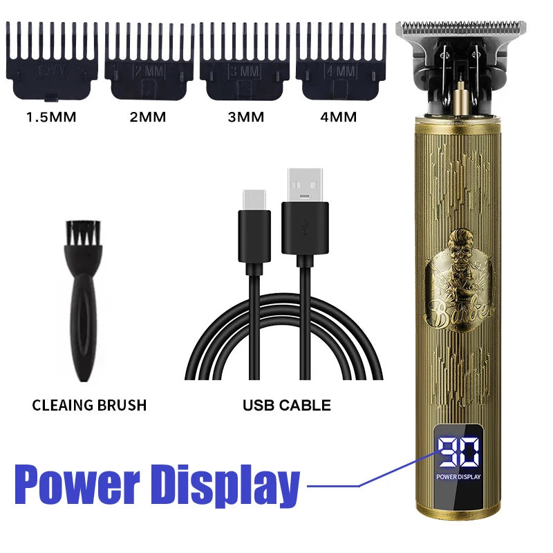 T9 Electric Cordless Beard Shaving Body Hair Trimmer