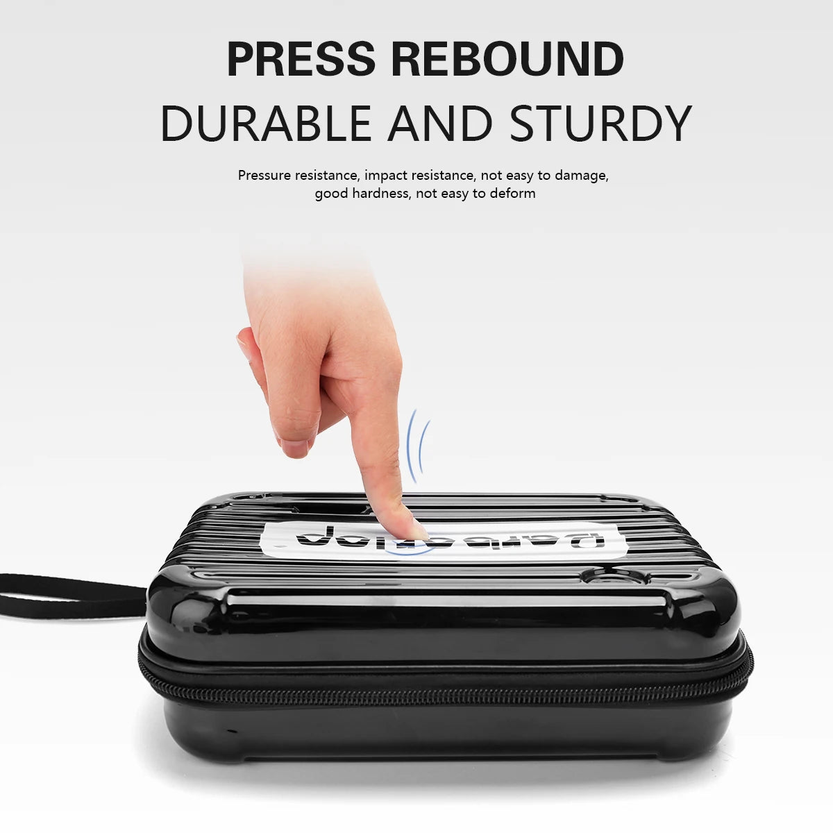 Water Resistant Shockproof Scissor Travel Bag
