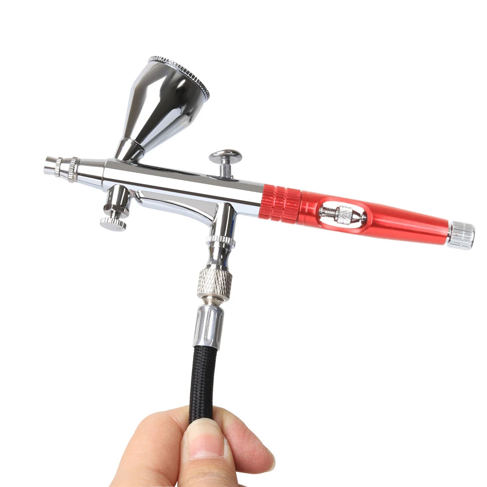 AC180Z Dual Action 15-50 PSI Spray Airbrush Gun