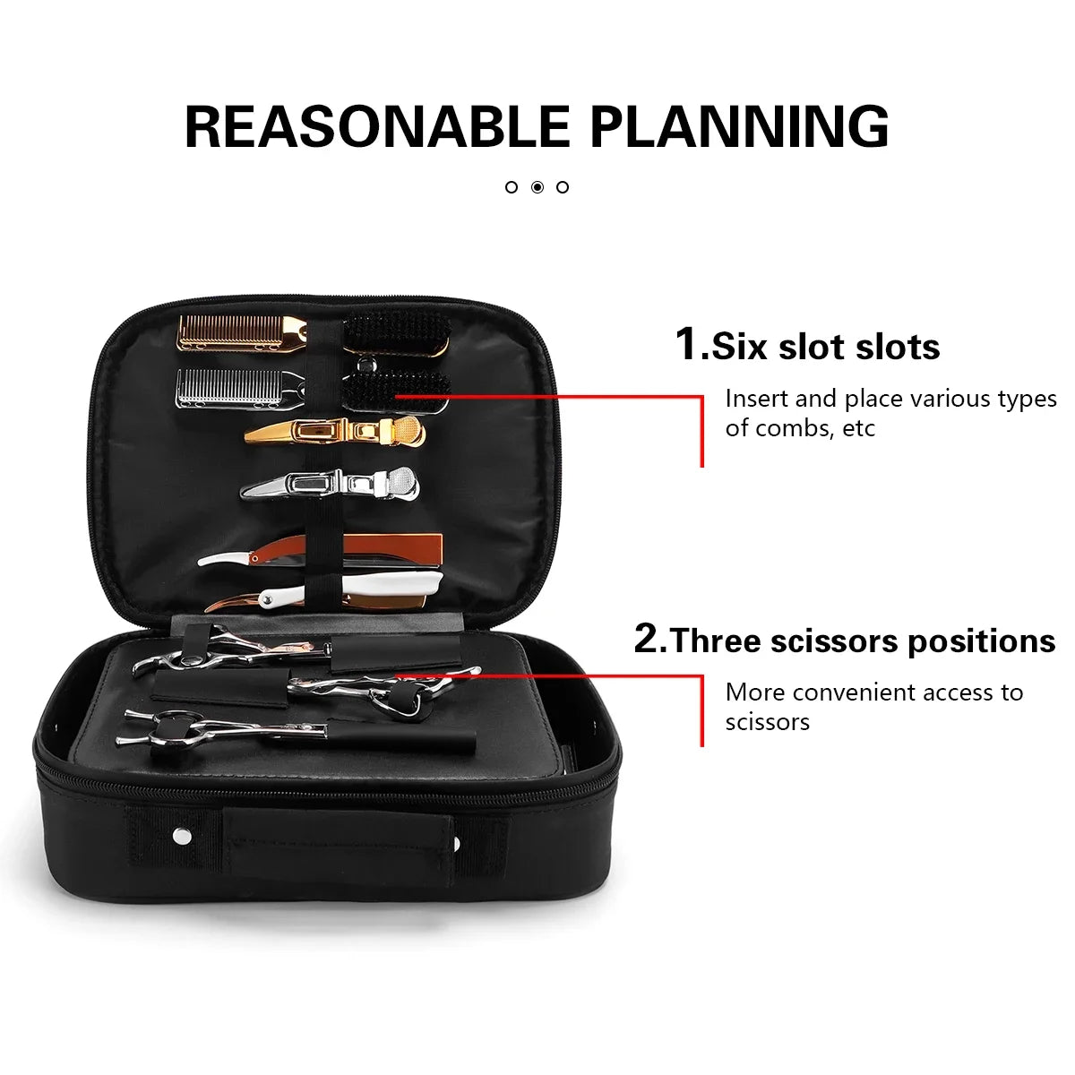 Barber Salon Hairdressing Bag Haircut Scissors Bag