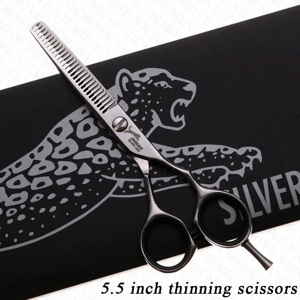 High Quality 5/5.5/6/6.5/7 inch Stainless Steel Shear Thinning Hair Grooming Scissors