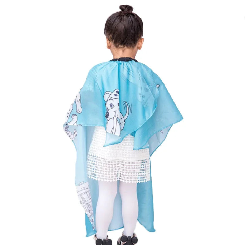 Children’s Waterproof Cartoon designed HairStyling Apron Cape