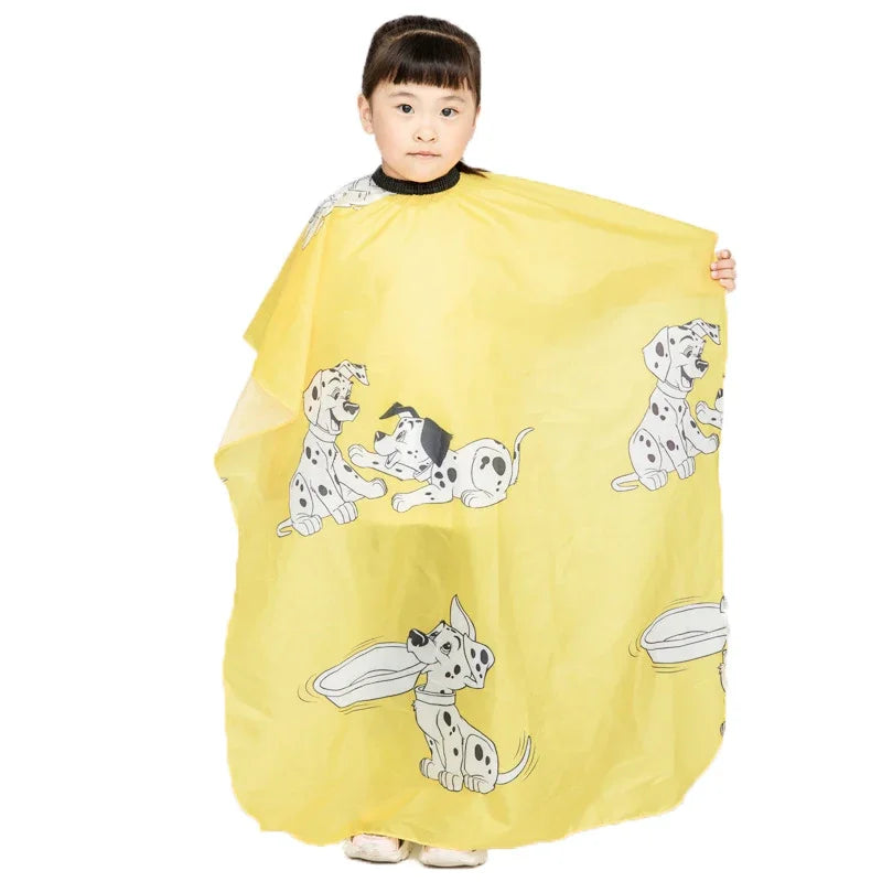 Children’s Waterproof Cartoon designed HairStyling Apron Cape
