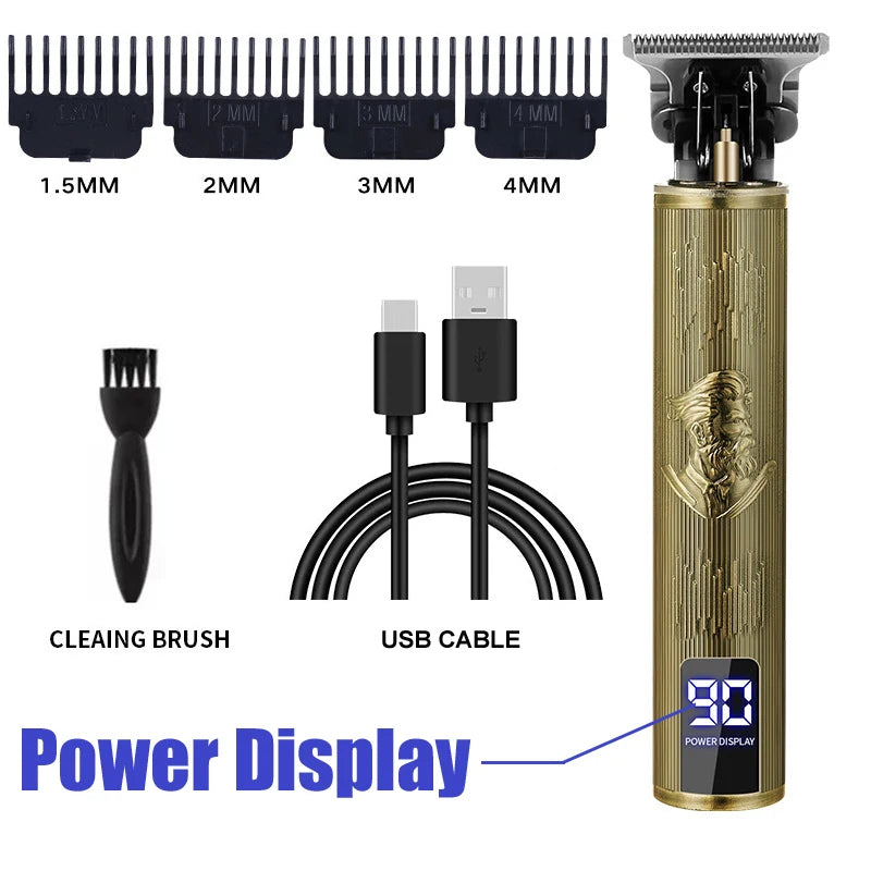 T9 Electric Cordless Beard Shaving Body Hair Trimmer