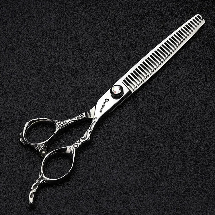 Stainless Steel 6/6.5/7 inch 440C Barber Shears Salon Scissors Set