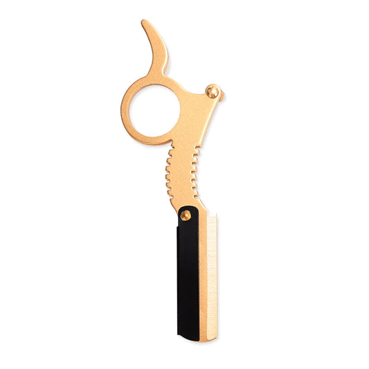 Barbershop Stainless Steel Classic Ring Shaving ,Edge Razor