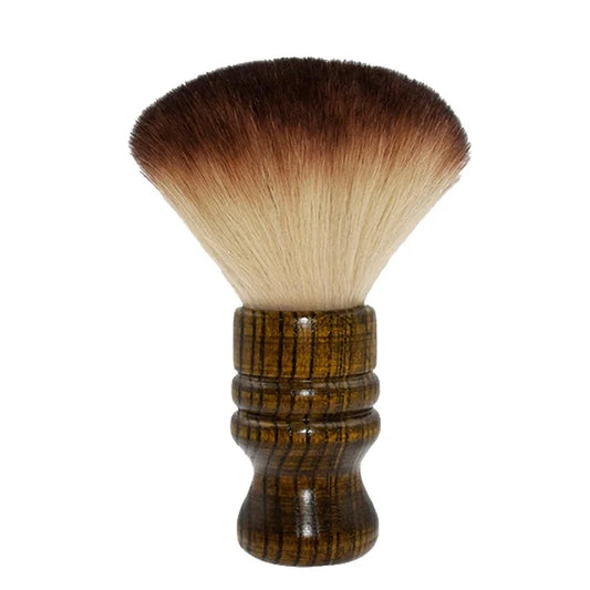 Salon Solid Wood Handle facial Brush Duster