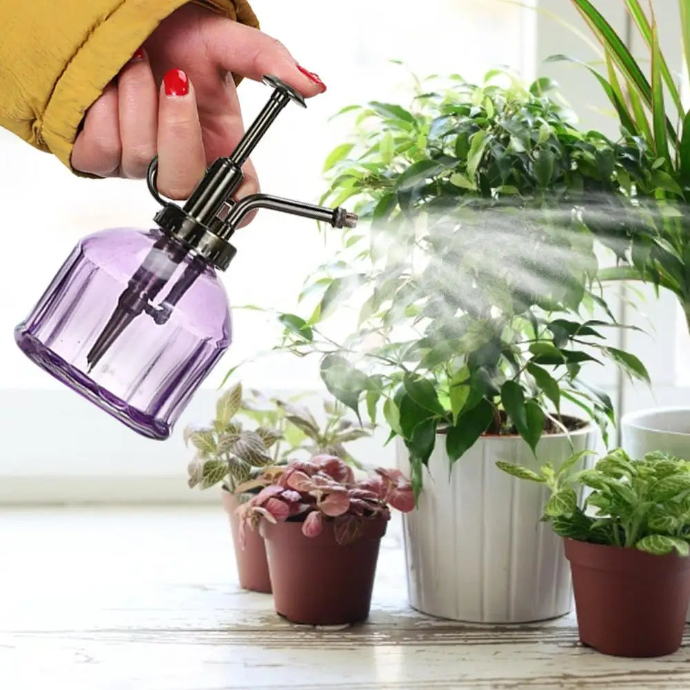1PCS: 300ML Polypropylene Plant Flower Watering Glass Garden Pot Mister