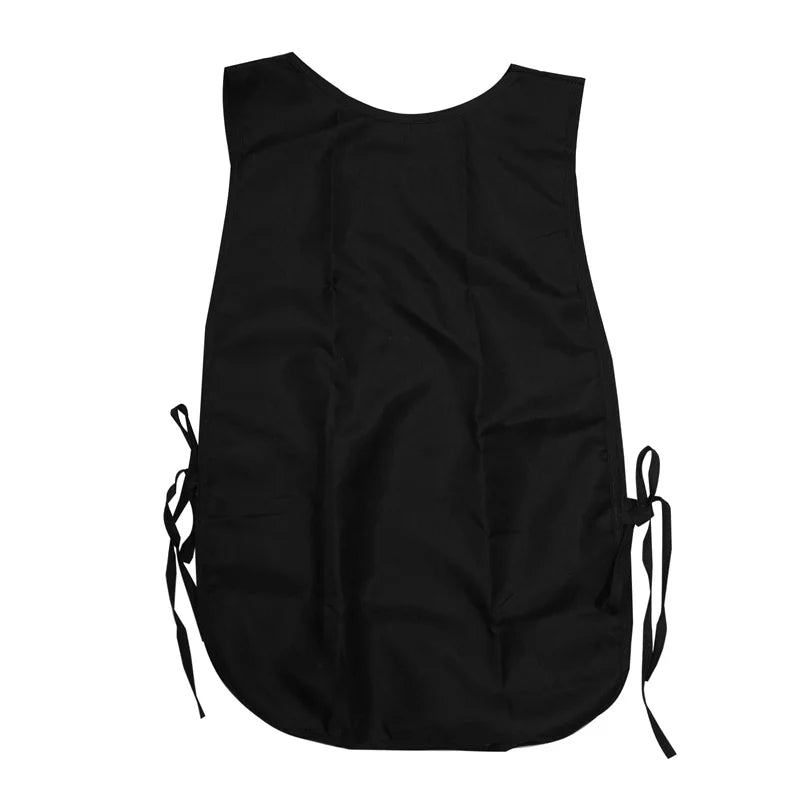 Black polyester Barber client Apron cape