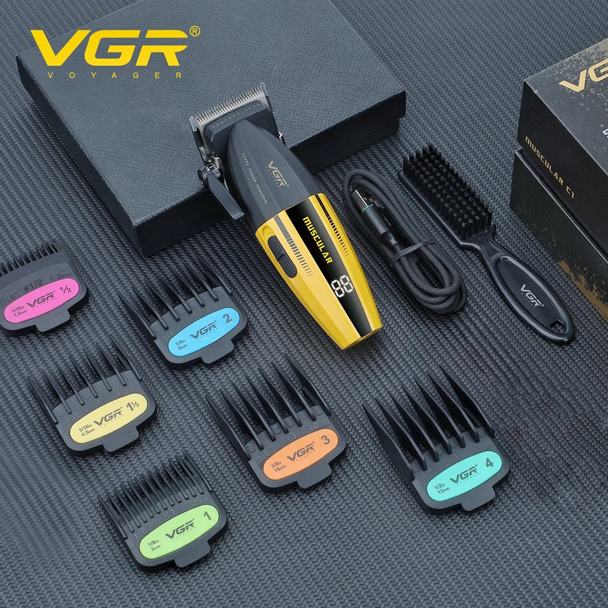 VGR 9000 RPM Cordless Adjustable Hair Trimmer