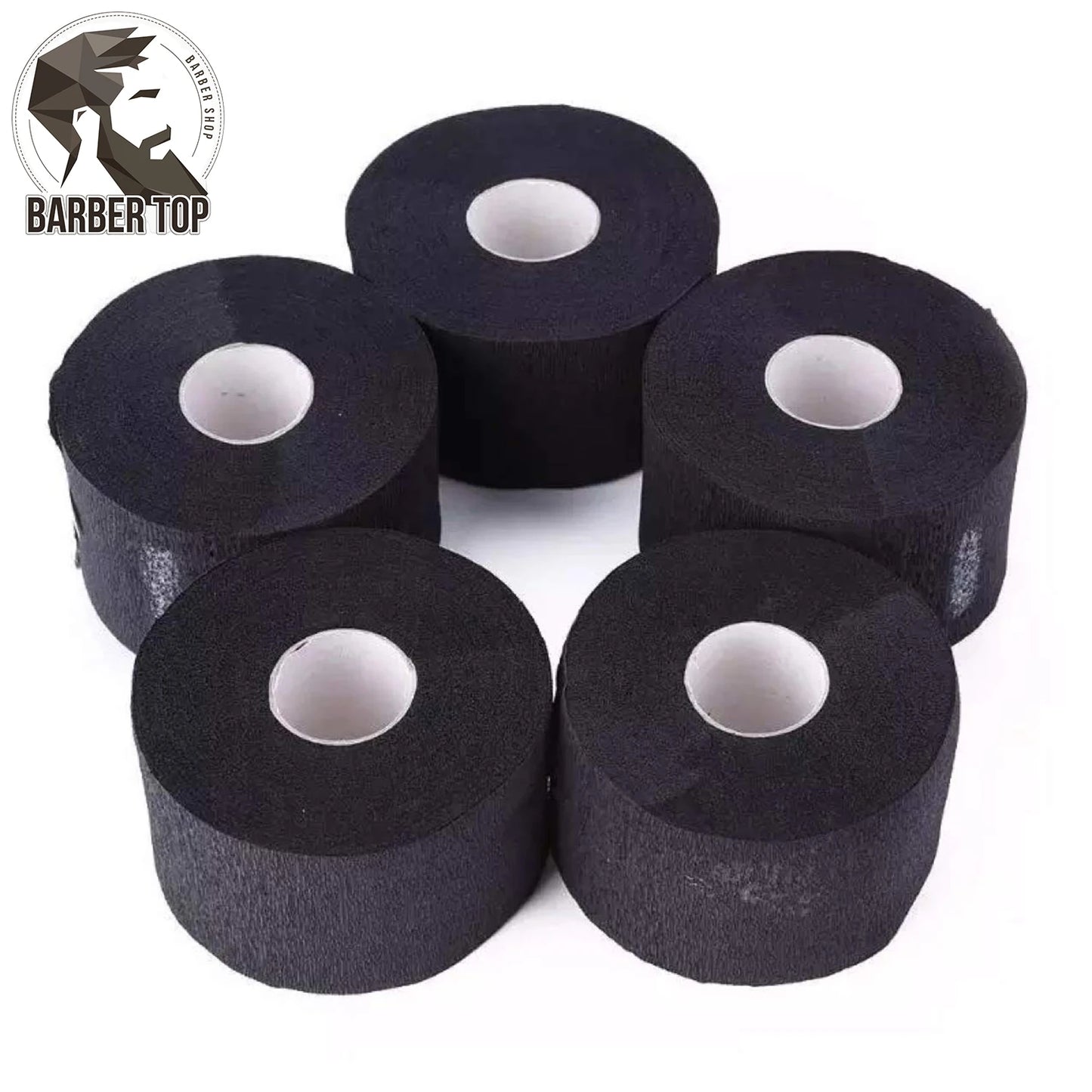 Black Neck Strip Collar Covering Barber Accessory