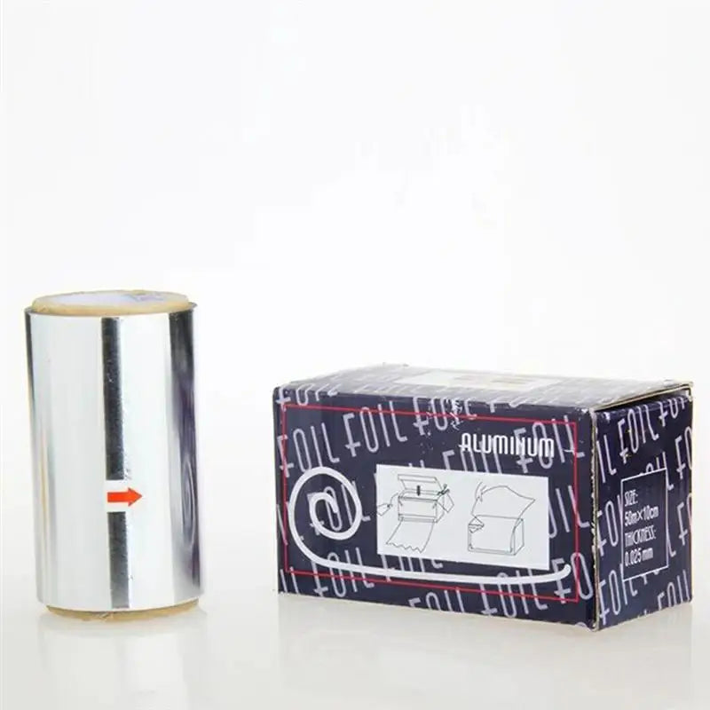 1Roll: Hair Dye Tin Foil Perm Modeling Tool Aluminum Foil Sheets