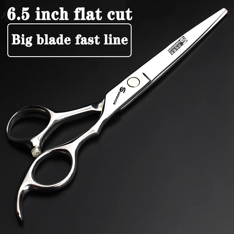 Stainless Steel 6/6.5/7 inch 440C Barber Shears Salon Scissors Set