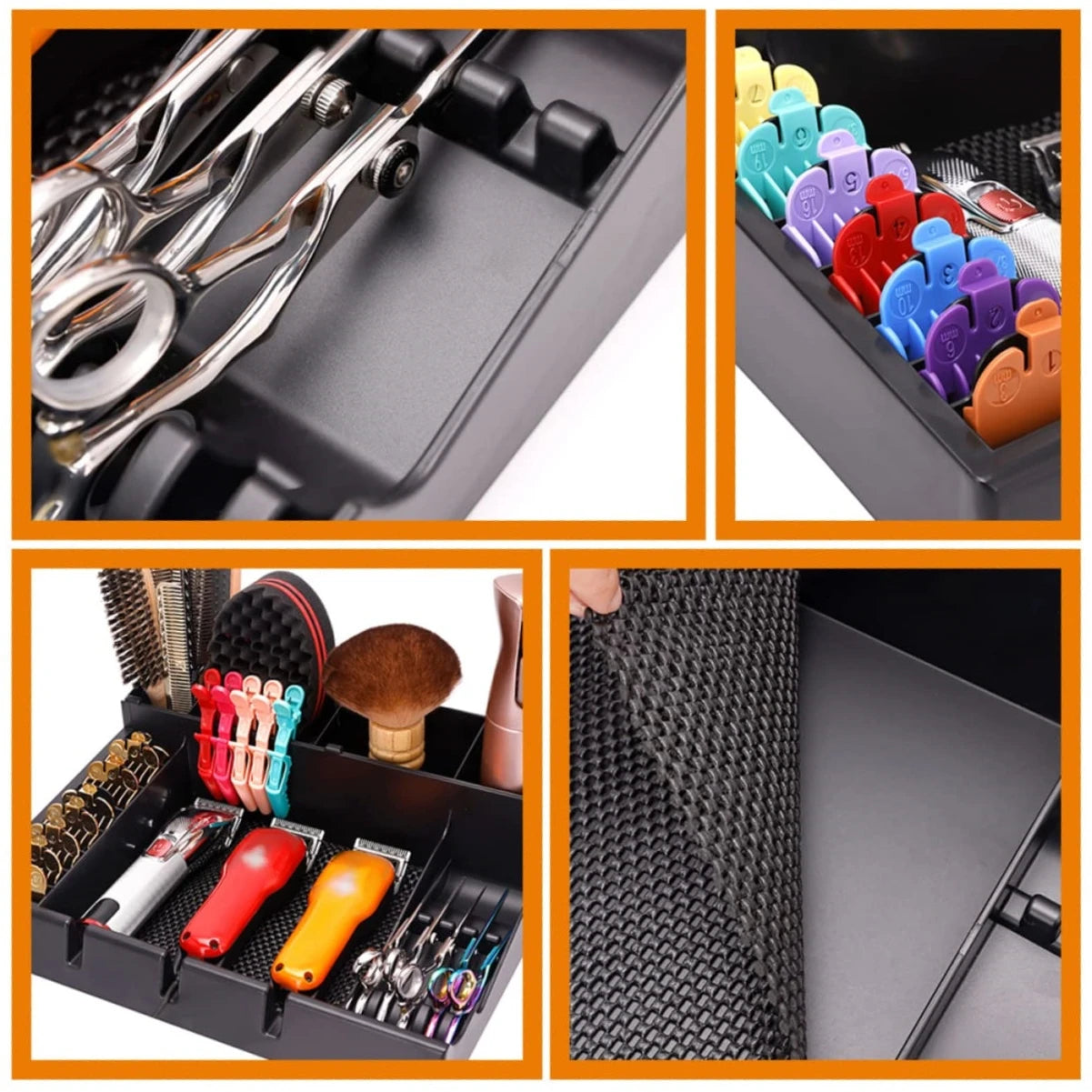 Salon Barber Hair Styling Scissors Storage Box