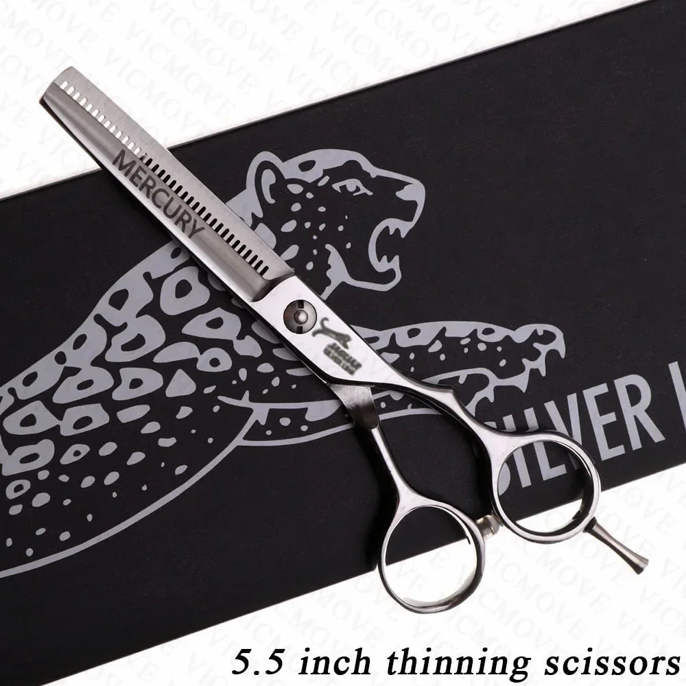 High Quality 5/5.5/6/6.5/7 inch Stainless Steel Shear Thinning Hair Grooming Scissors