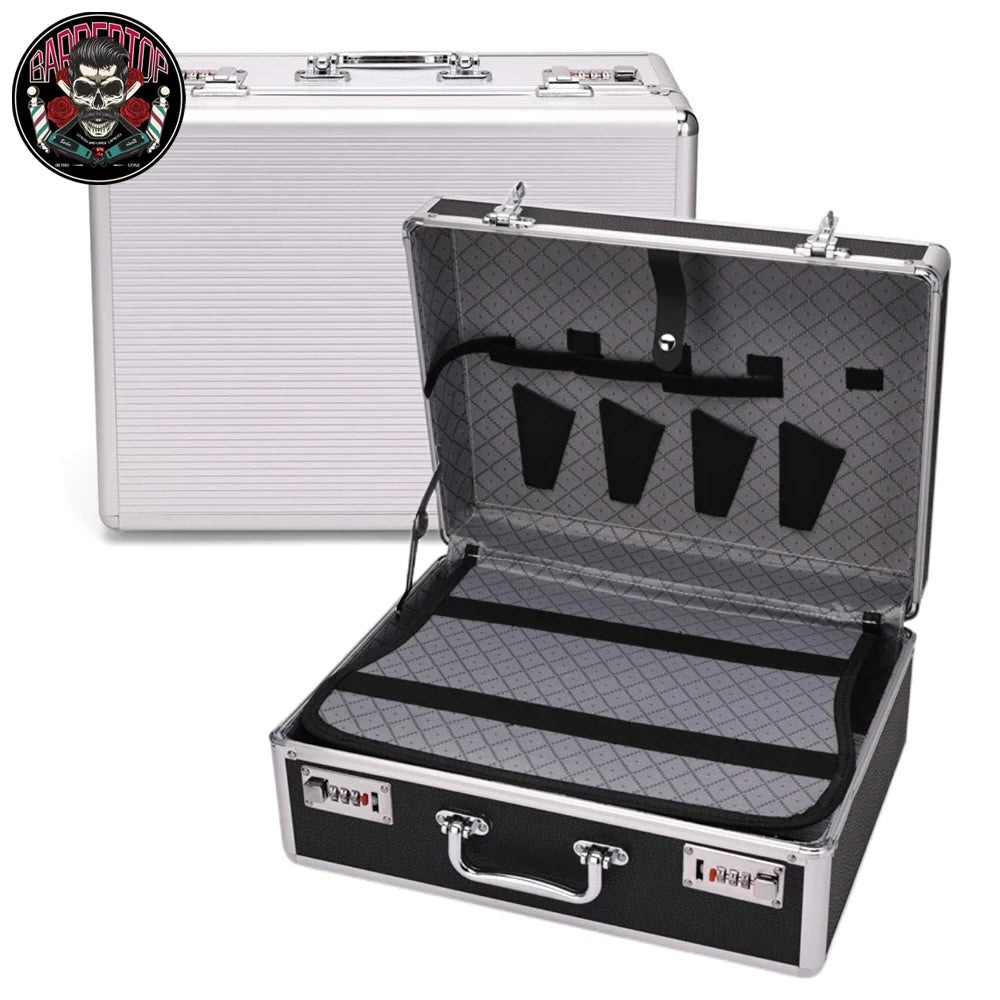 Large Capacity Shockproof Barber Beauty Storage Safety Box with Lock