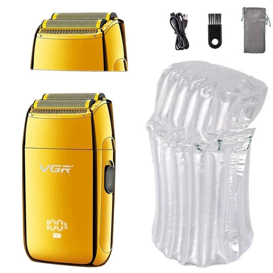 VGR V-399 Electric Reciprocating Beard Shaver Digital Display