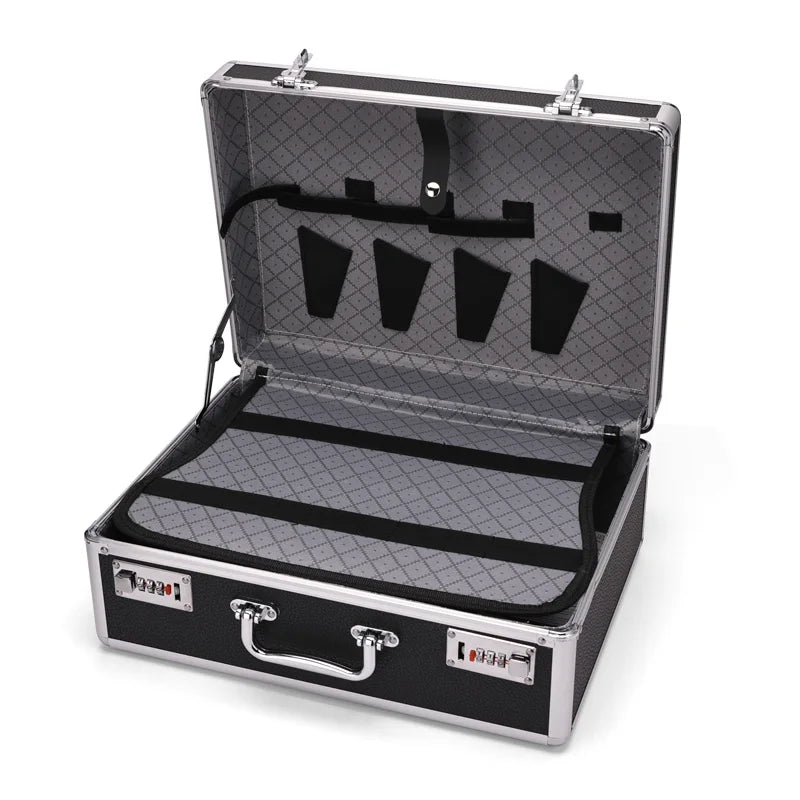 Large Capacity Shockproof Barber Beauty Storage Safety Box with Lock