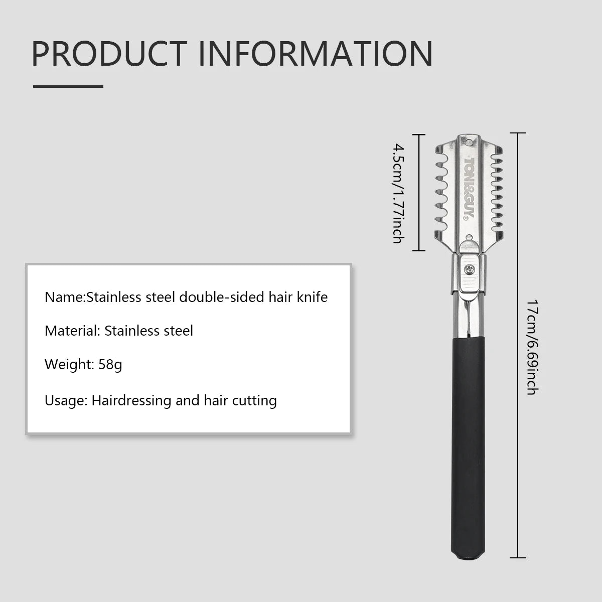 Salon Double-Edge Shaving Razor