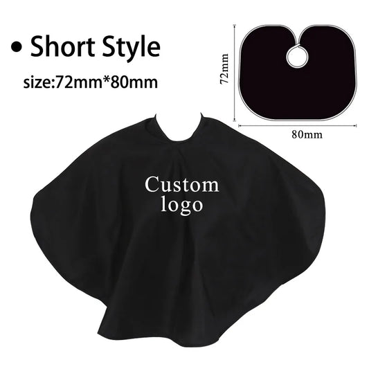 3PCS: Hair Salon Waterproof Custom Logo Apron Cape