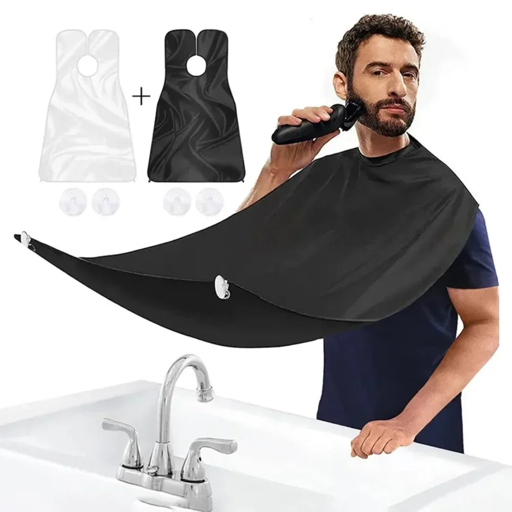 Waterproof Shaving Apron Hair Catcher Men Trimming Cape
