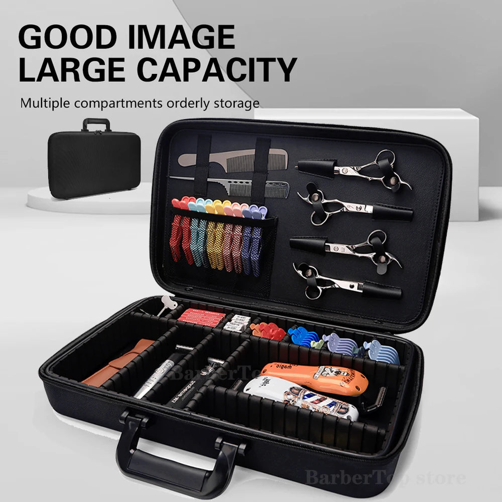 Travel Waterproof Barber Hairdressing Storage Make-over Handbag