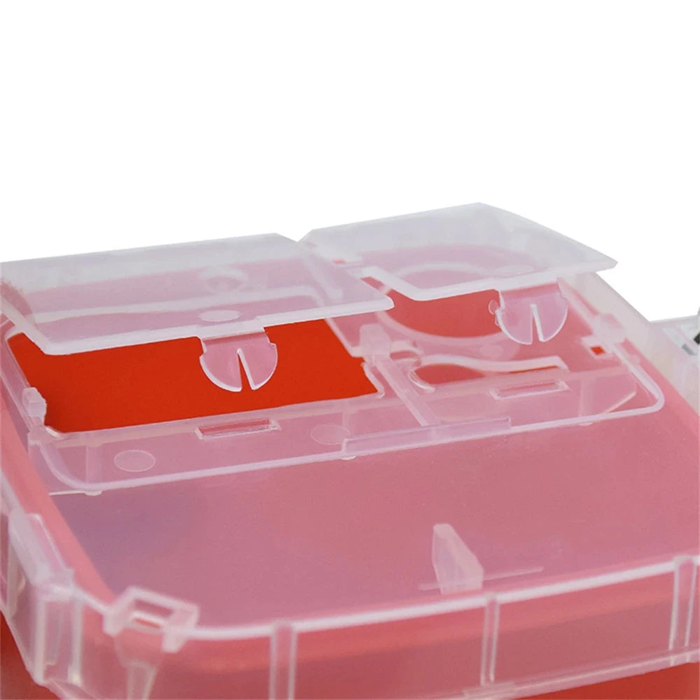 Salon Blades Recycling Box Barber Razor Blade Disposal Storage Box