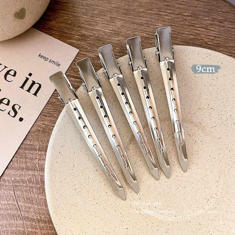 10-20Pcs: Salon Sliver Hair Clips