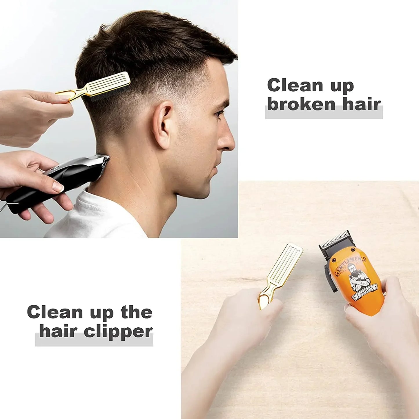 Salon Brush ,Shaving blade Set
