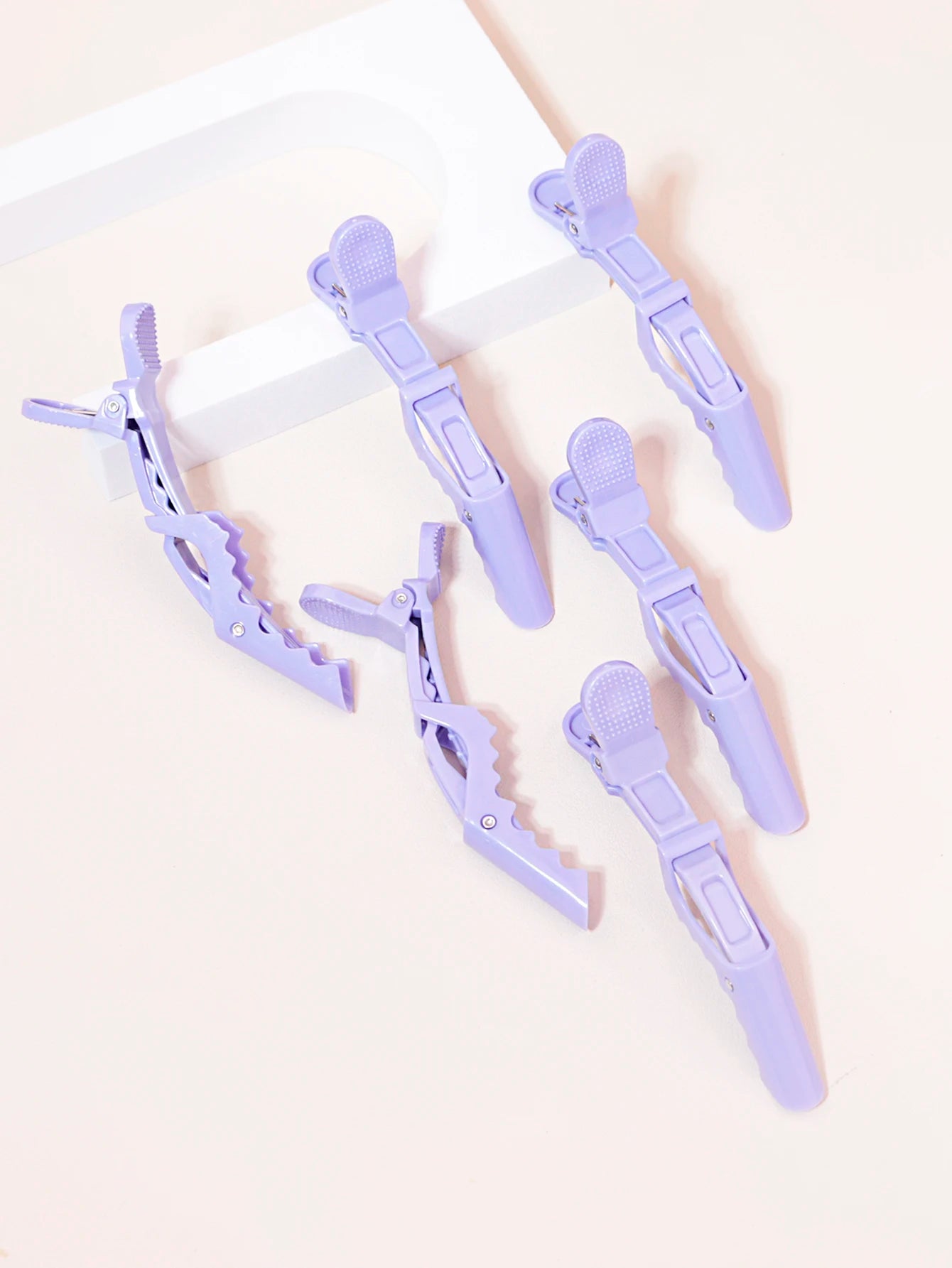 6PCS: Plastic Alligator Hairdressing Hairpins