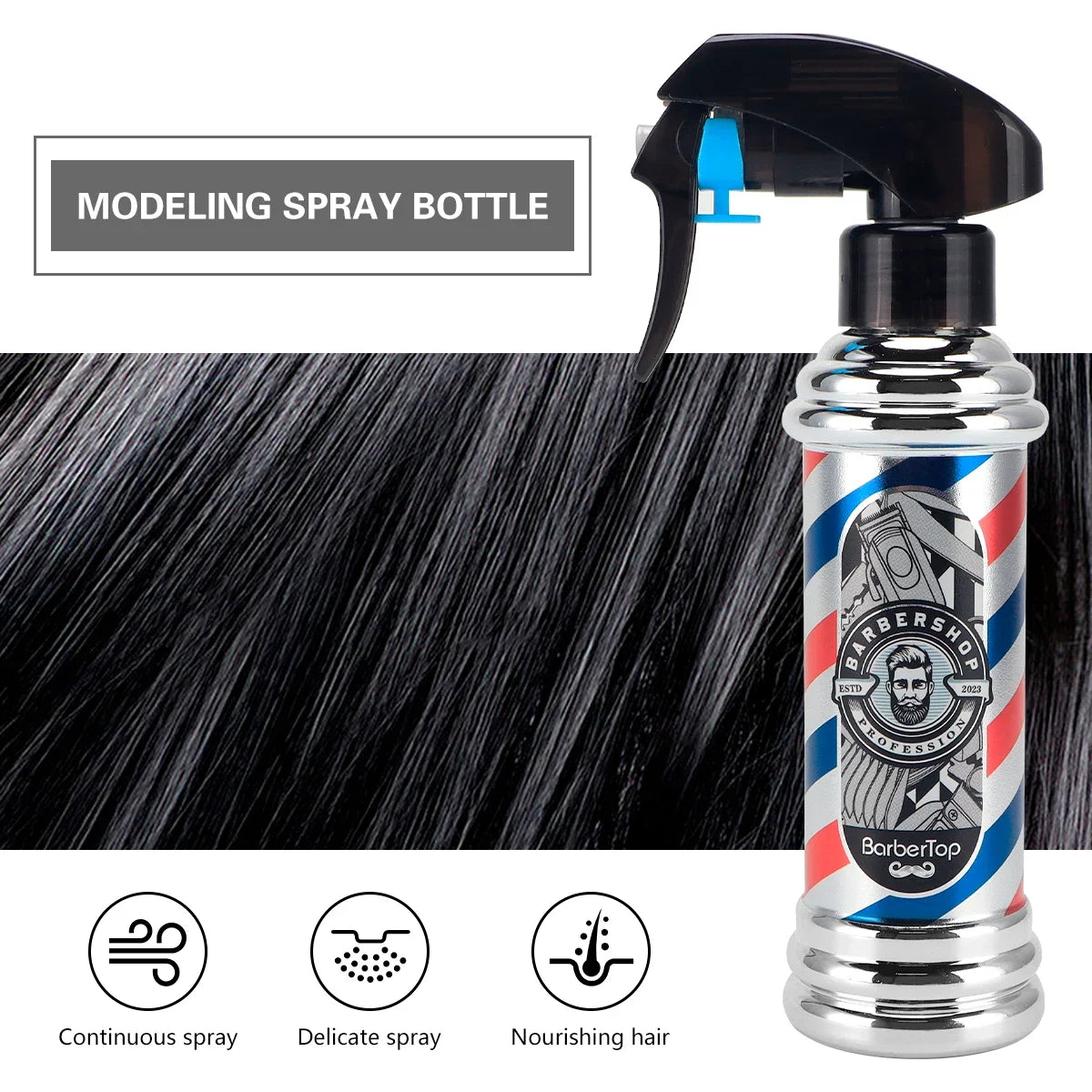 Water/Alcohol Hairdressing Spray Bottle
