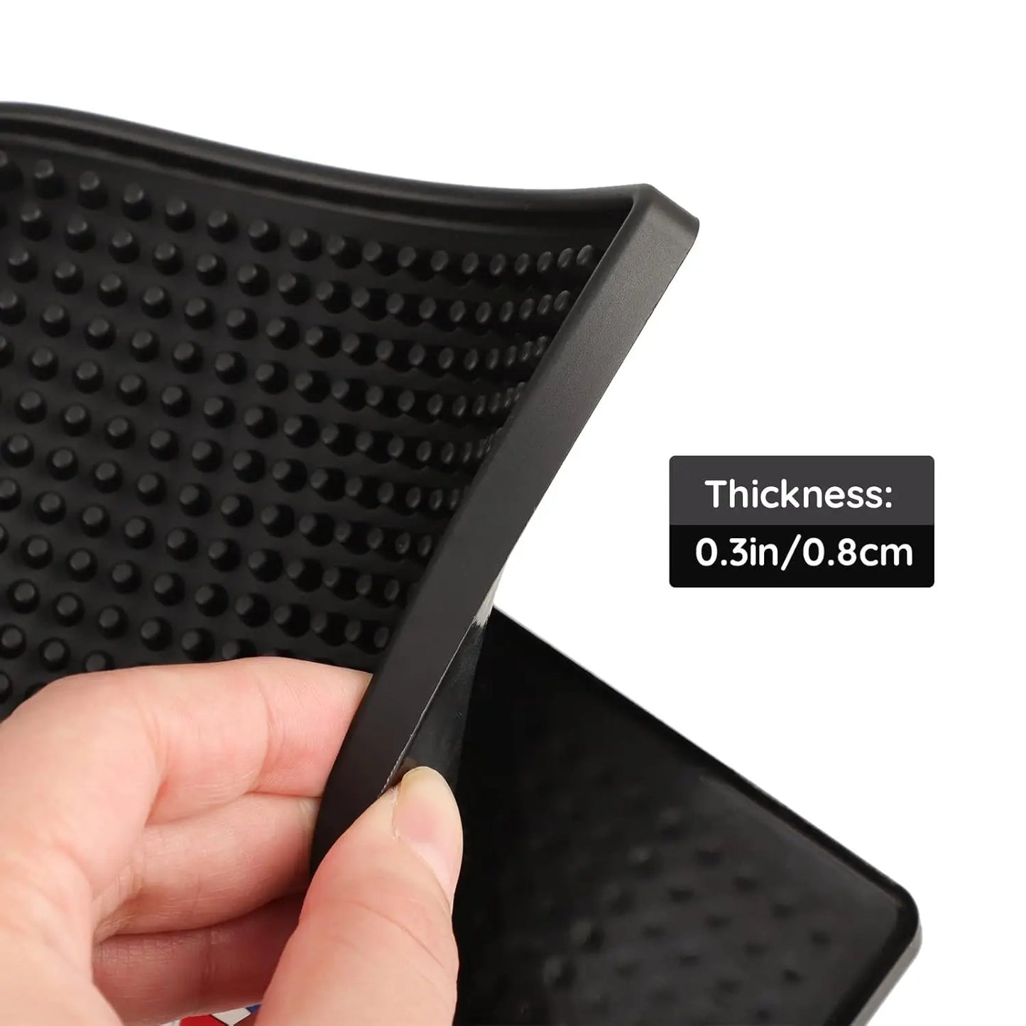 Barber Silicone Station Mat Display