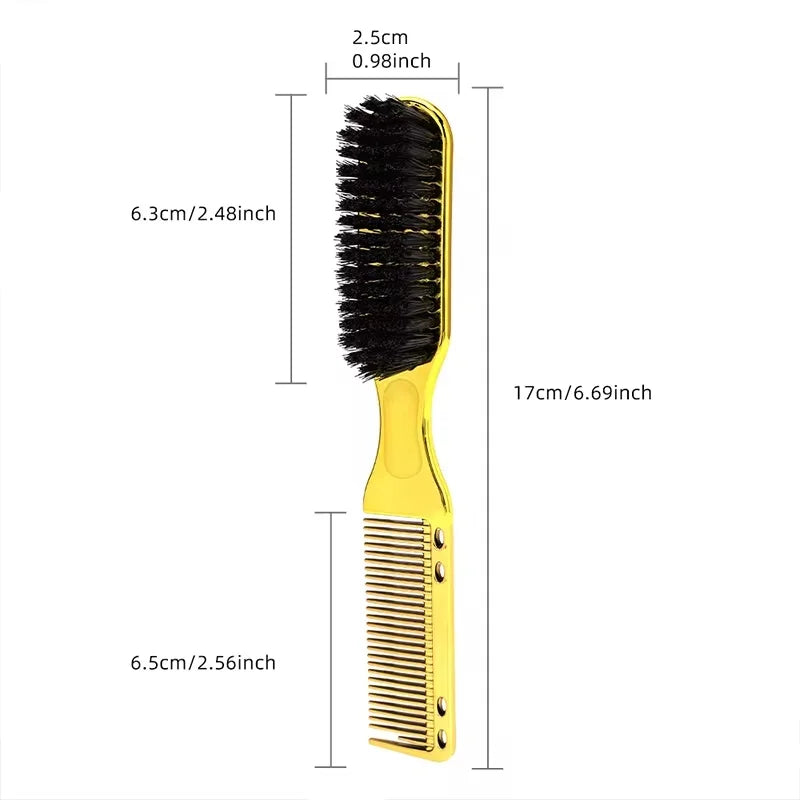 3PCS: High Pressure Spray Bottle, Beard Cleaning Brush, Hair Styling Comb kit