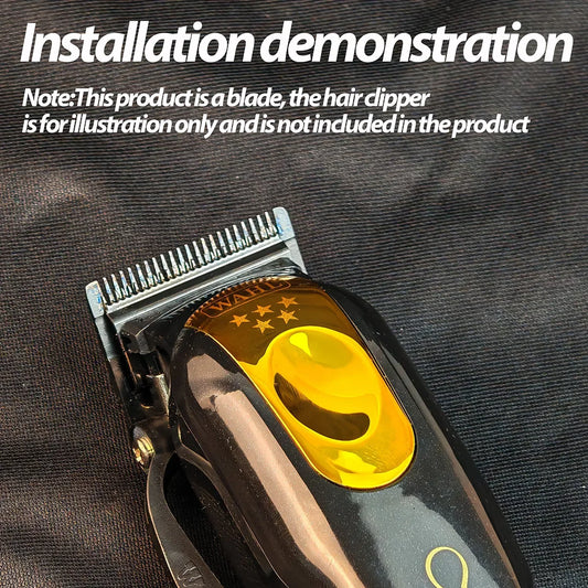 Replaceable Cordless Stainless Steel Hairdressing DLC Blades