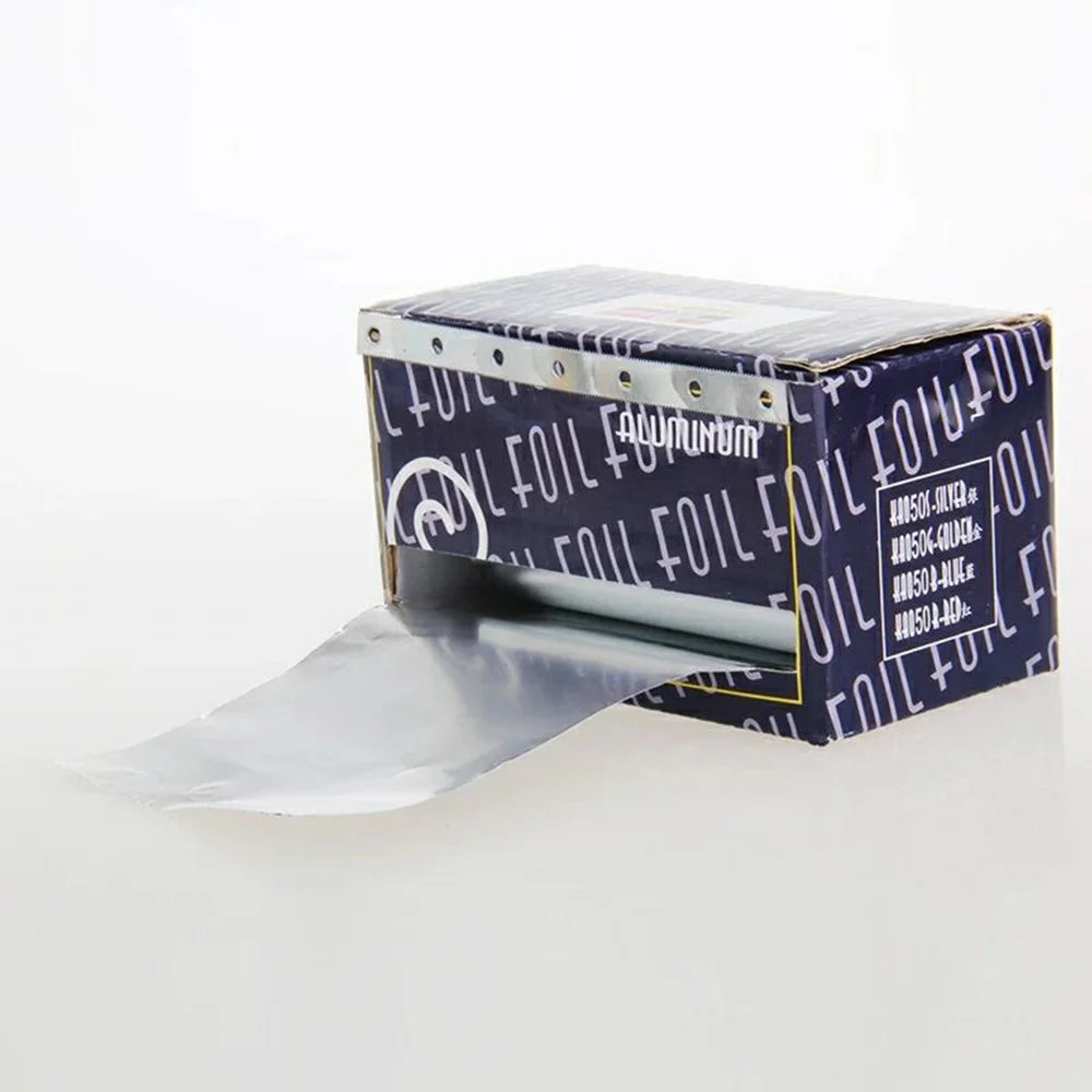 1Roll: Hair Dye Tin Foil Perm Modeling Tool Aluminum Foil Sheets