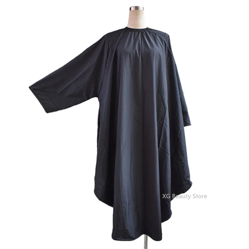 1PC: Black ,White Long Sleeve Waterproof Apron Cape